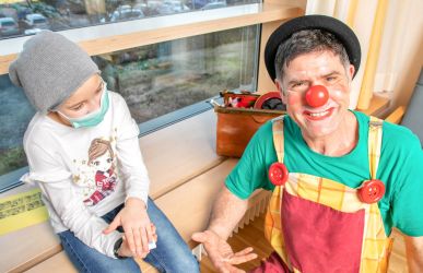 Dodo bringt den Kinder wieder ein Lächeln ins Gesicht