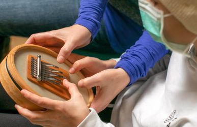 Irgendwie faszinierend so eine Kalimba, klingt fast wie eine Spieluhr