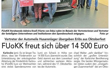 Badische Neueste Nachrichten | DER KURIER - Karlsruhe | MOTOR / MOBILITÄT | 20.12.2019