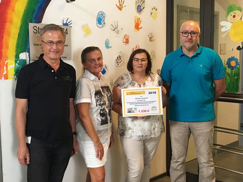 Aus Aktivitaten I Rahmen Des Volunteers Day Der Dhl Interserv Erhielt Fuokk Eine Tolle Forderspende Fuokk E V